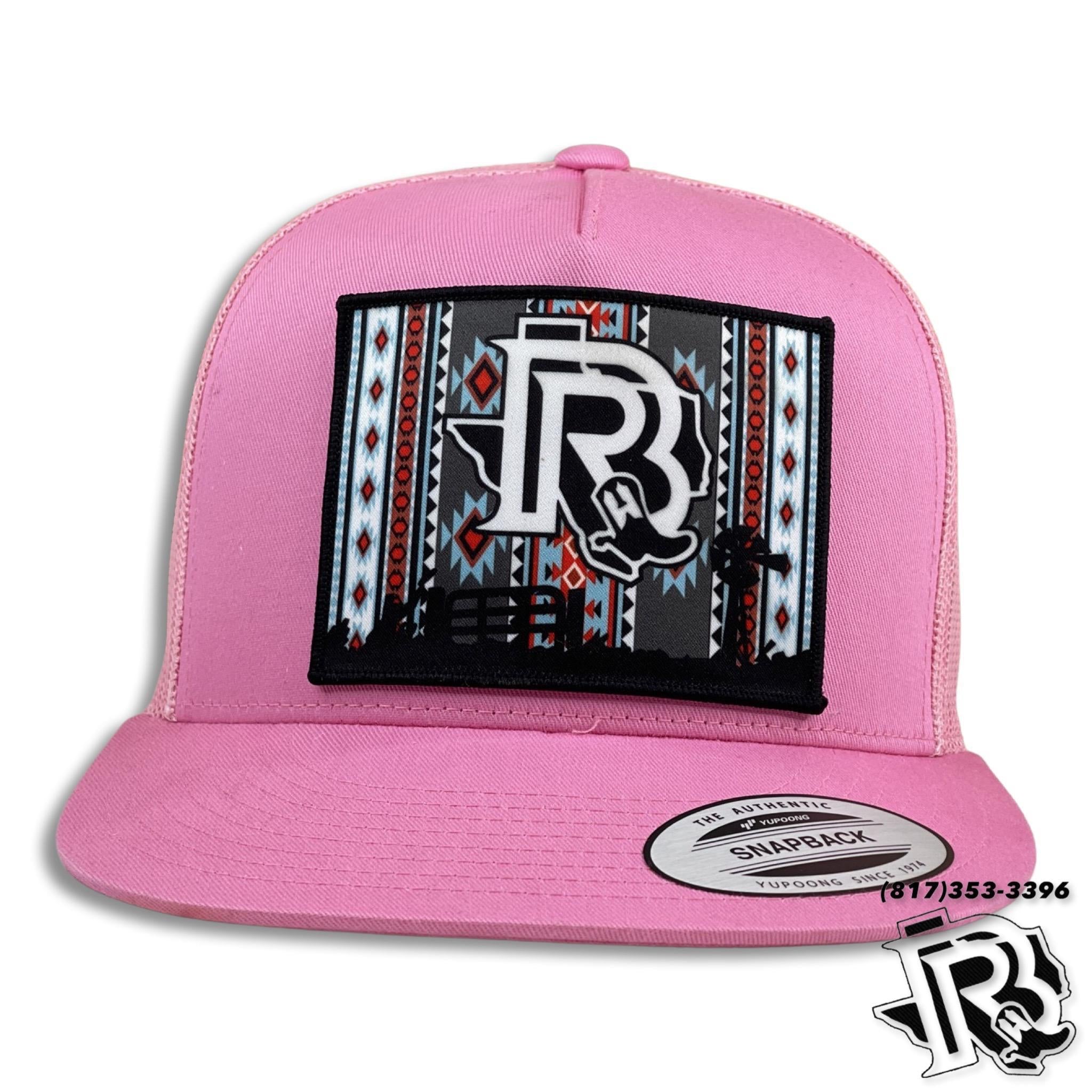 “ WINTER “ | BR CAP AZTEC PATCH  PINK/PINK