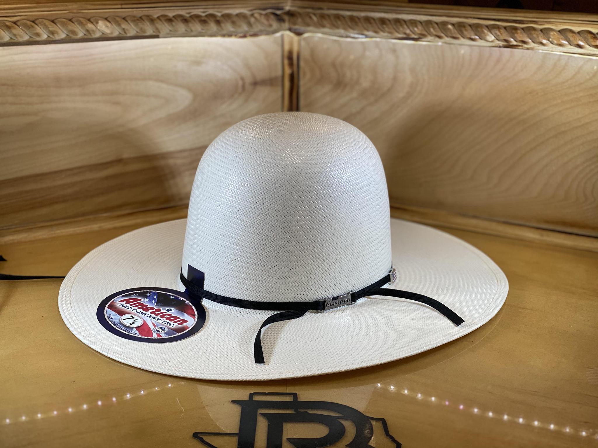 “ 5604 “ | AMERICAN HAT COWBOY STRAW HAT CROWN 6’’ BRIM 4 1/4’’