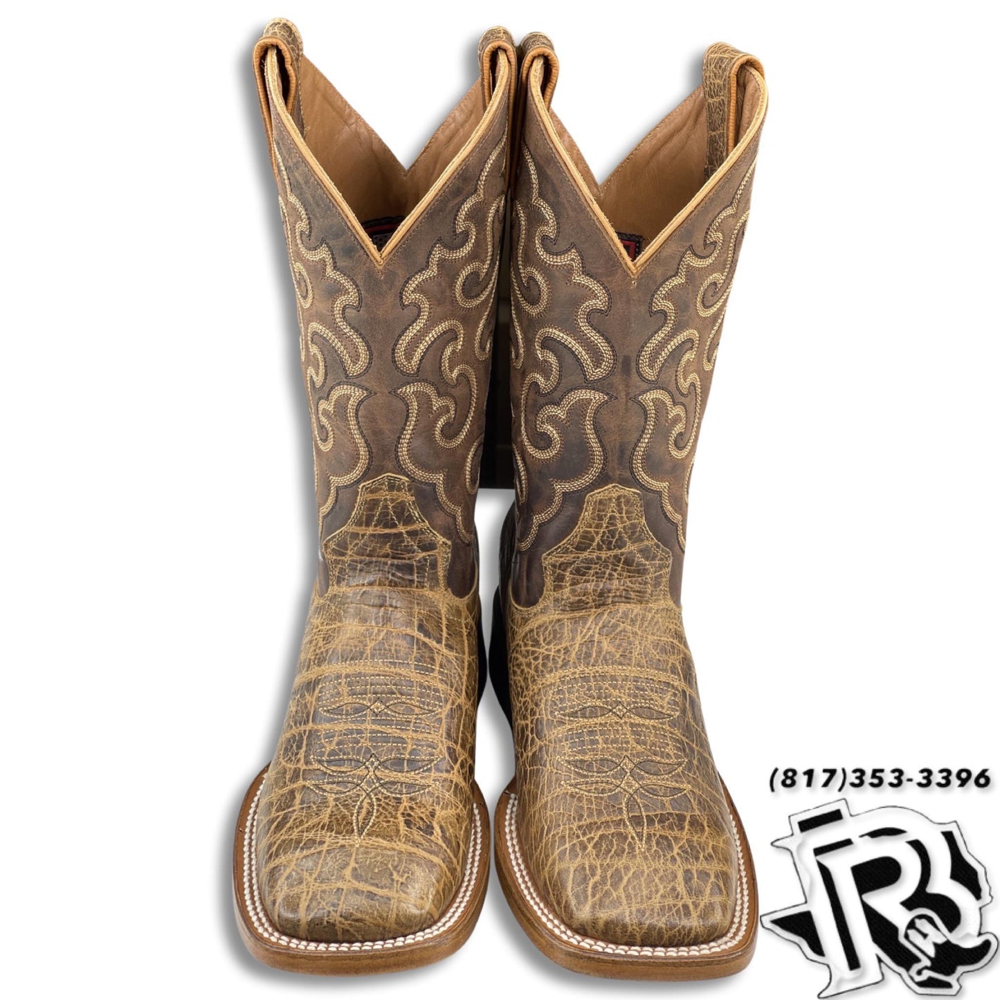 BULL HIDE BOOTS | MEN SQUARE TOE WESTERN BOOTS