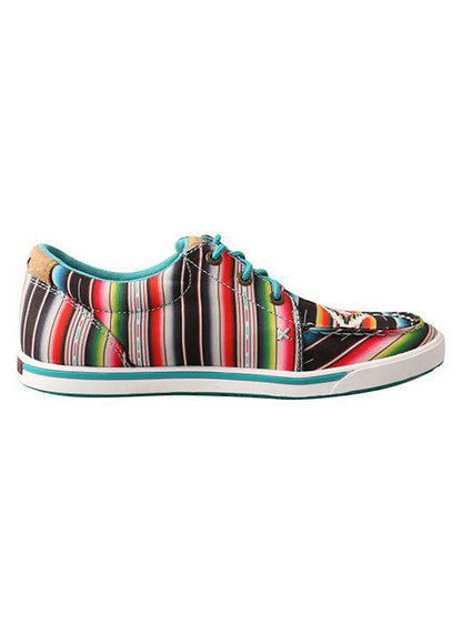 TWISTED X Women’s Hooey Loper Black/Serape WHYC008