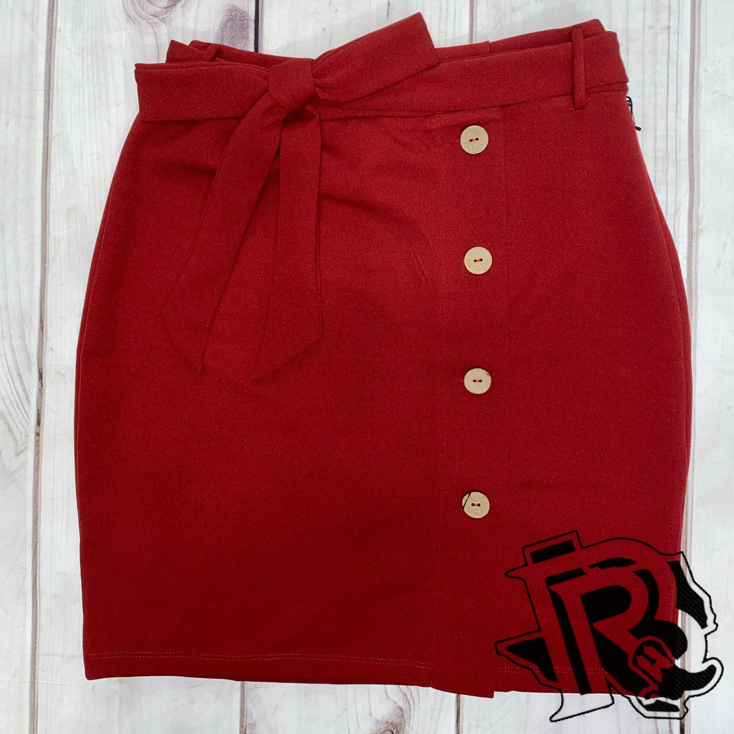 RED JANE SKIRT