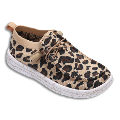 “ MICHELLE “ | WOMEN CHEETAH CASUAL CANVAS SHOE