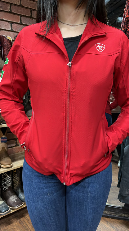 “ Violet “ | WOMEN ARIAT JACKET RED SOFT SHELL JACKET 10033526