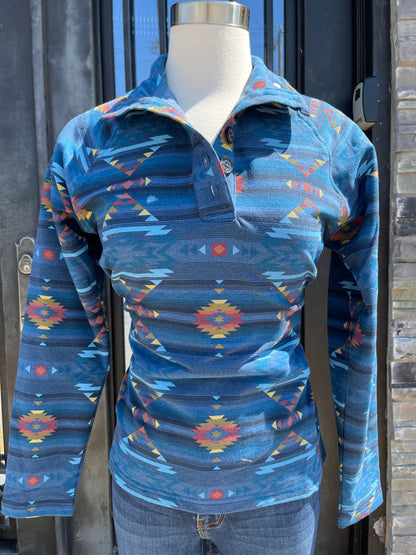 “ Alayah “ | WOMEN ARIAT SWEATER MULTI COLOR BLUE 10041810