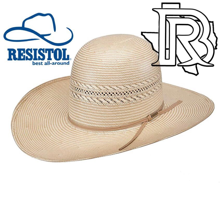 RESISTOL Blakeo: STRAW HAT 4 1/4’’ brim