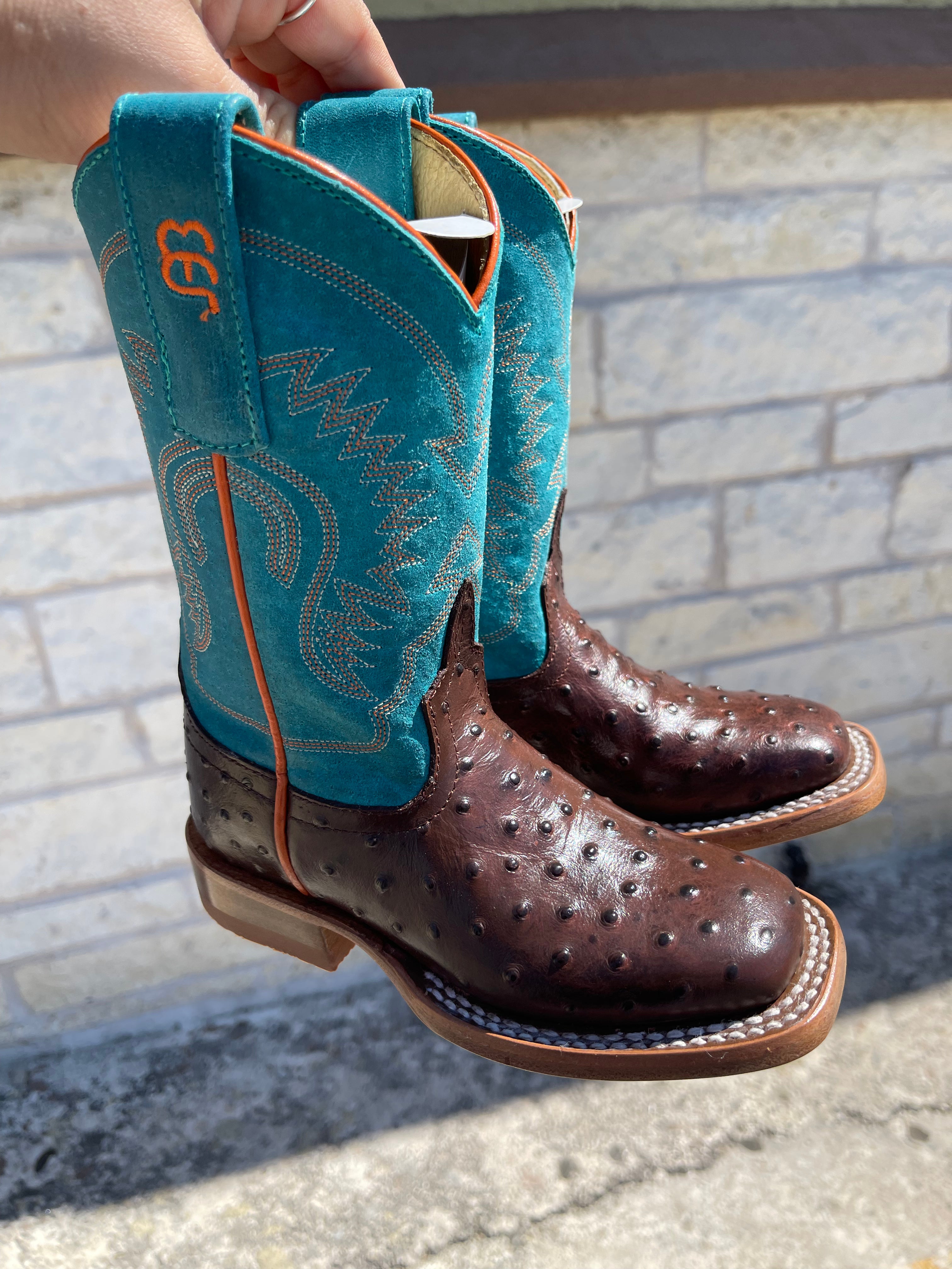 Anderson bean sale turquoise boots