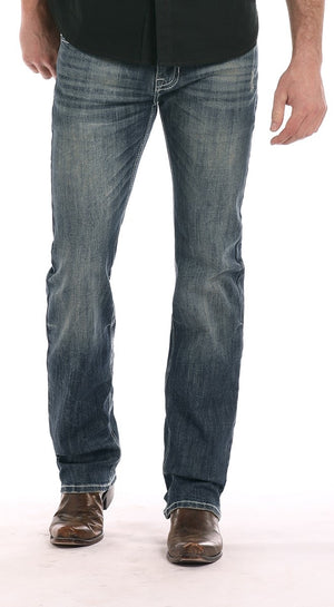 Regular Fit ReFlex Pistol Straight Leg Jeans | Rock and Roll Denim M1P8666 ROCK & ROLL DENIM