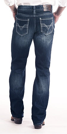 ROCK & ROLL DENIM | DOUBLE BARREL BOOTCUT MEN JEANS 19’’