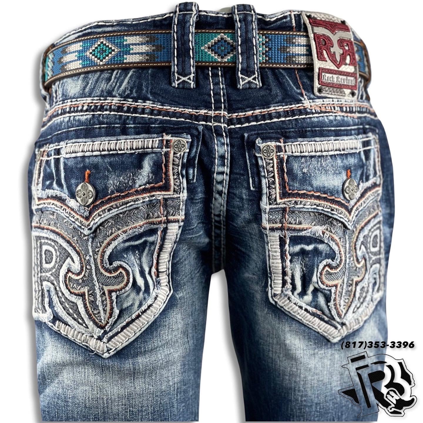 MEN’S ROCK REVIVAL JEANS BAXTER (RP2318J211R)