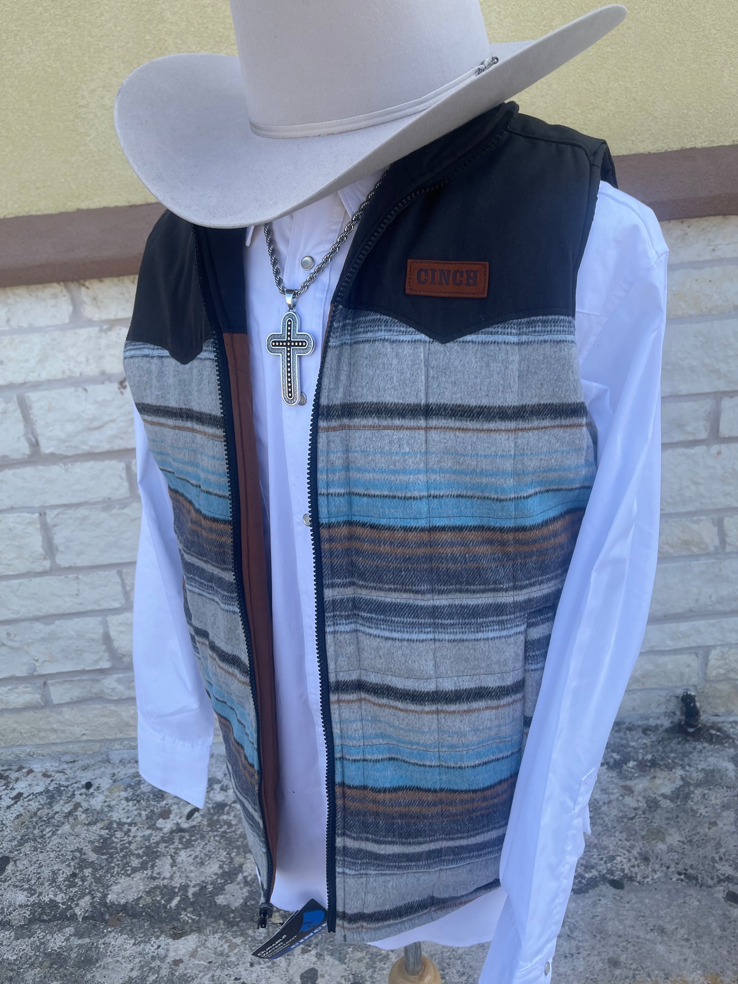 “ Asher “ | Cinch Reversible Men's Multicolored Vest MWV1576001