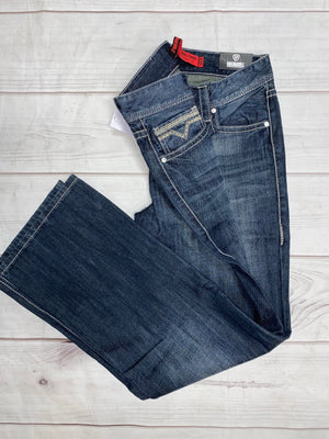 ROCK & ROLL DENIM |  DOUBLE BARREL RELAXED STRAIGHT RED LABEL