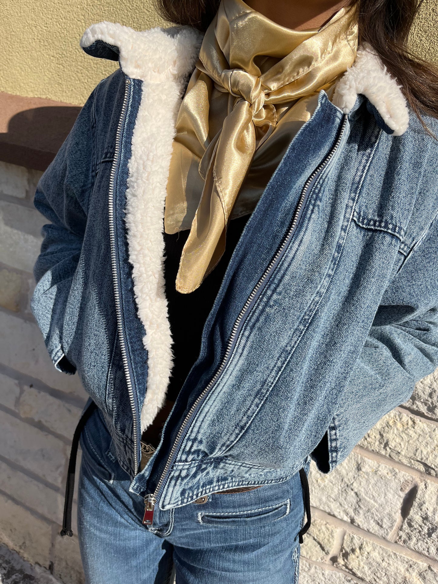 LIA DENIM BLUE JACKET