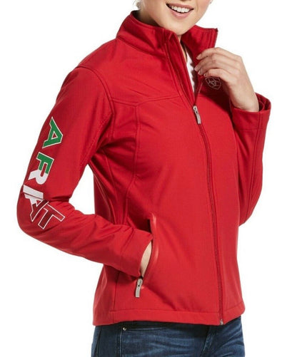 “ Violet “ | WOMEN ARIAT JACKET RED SOFT SHELL JACKET 10033526