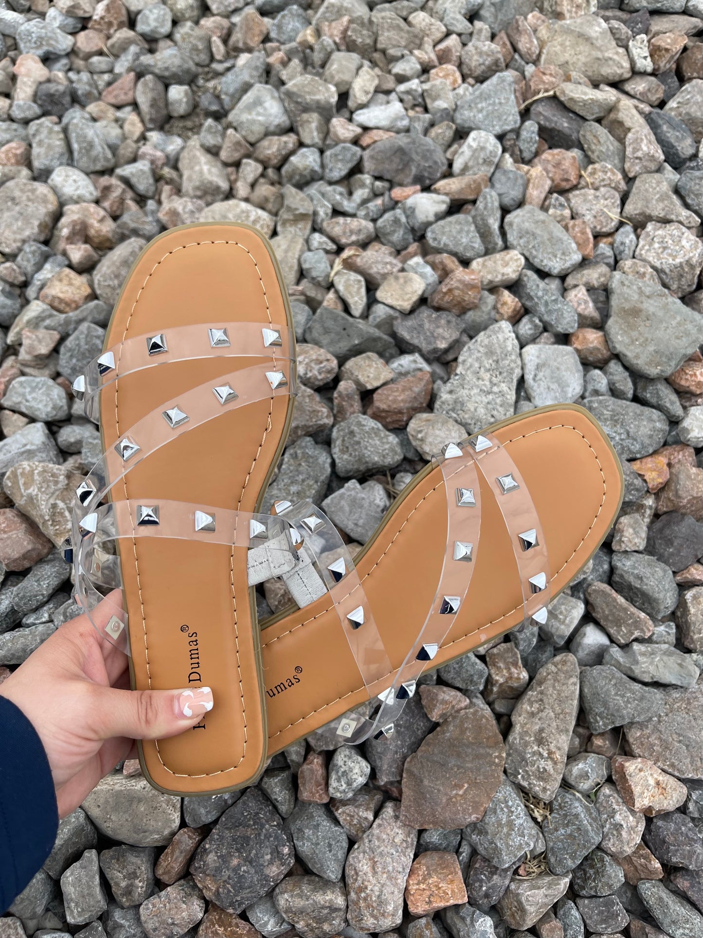 IMPRESS SANDALS (CLEAR)