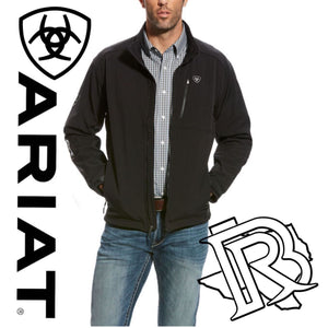 MEN'S Ariat GREY Logo 2.0 Softshell Jacket 10023322