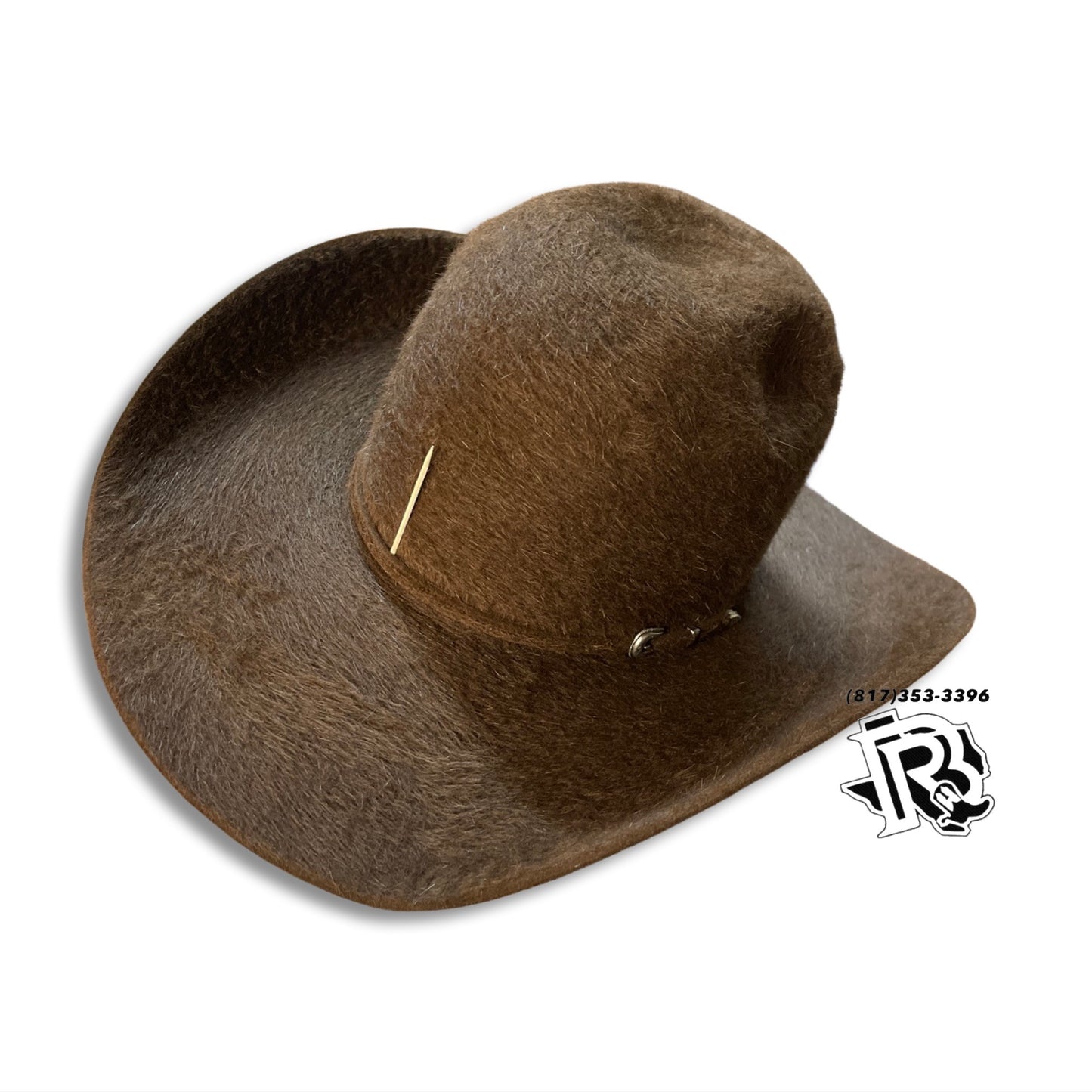 10X GRIZZLY CHOCOLATE  | RODEO KING FELT COWBOY HAT