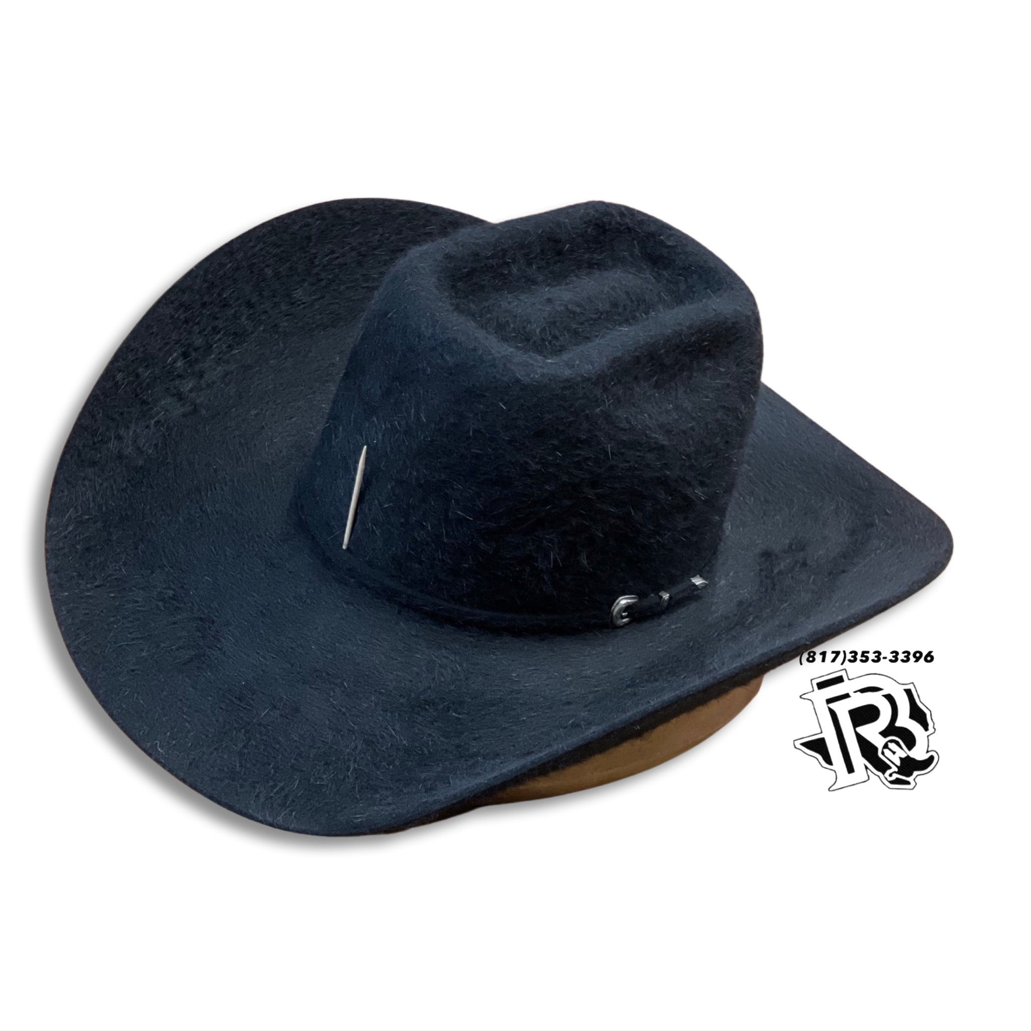 10X GRIZZLY BLACK | RODEO KING FELT COWBOY HAT