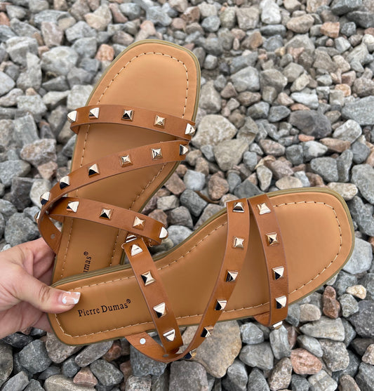 IMPRESS SANDALS (TAN)