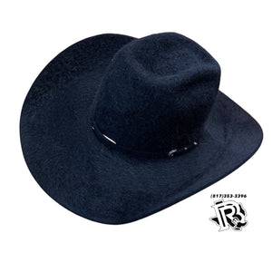 10X GRIZZLY BLACK | RODEO KING FELT COWBOY HAT