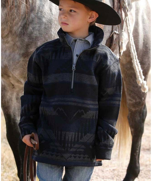 KID’S CINCH BLUE SWEATER (MWK5060001)