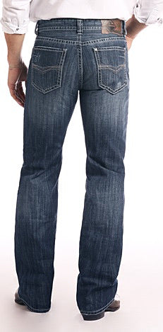 Relaxed Fit Straight Leg Double Barrel Jeans | Rock and Roll Denim M0S2345 ROCK & ROLL DENIM