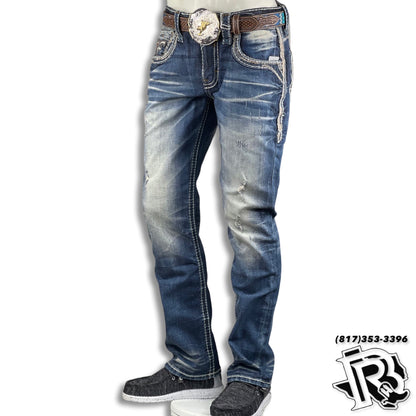 MEN’S ROCK RIVIVAL JEANS TURF (RP2478J201R)