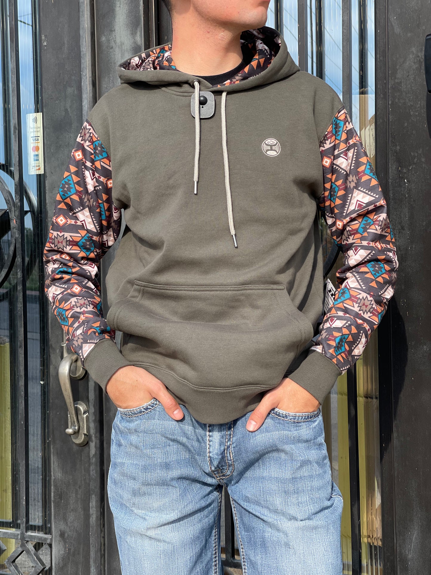 ‘’SUMMIT’’ HOOEY MENS BROWN HOODY |HH1191BR