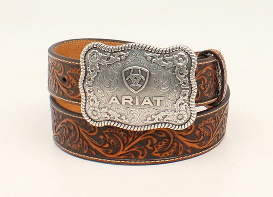 Men’s Ariat Belt| TOOLED LEATHER  A1020467