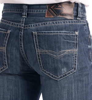 Relaxed Fit Straight Leg Double Barrel Jeans | Rock and Roll Denim M0S2345 ROCK & ROLL DENIM