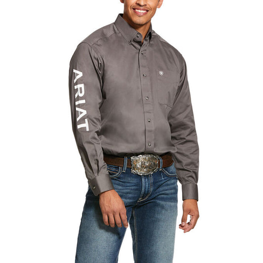 MEN'S ARIAT Team Logo Twill Classic Fit Shirt 10030751