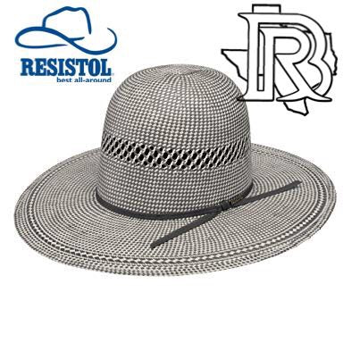 “ Domino “ | RESISTOL TUFF ANUFF STRAW HAT 4 1/4’’ brim