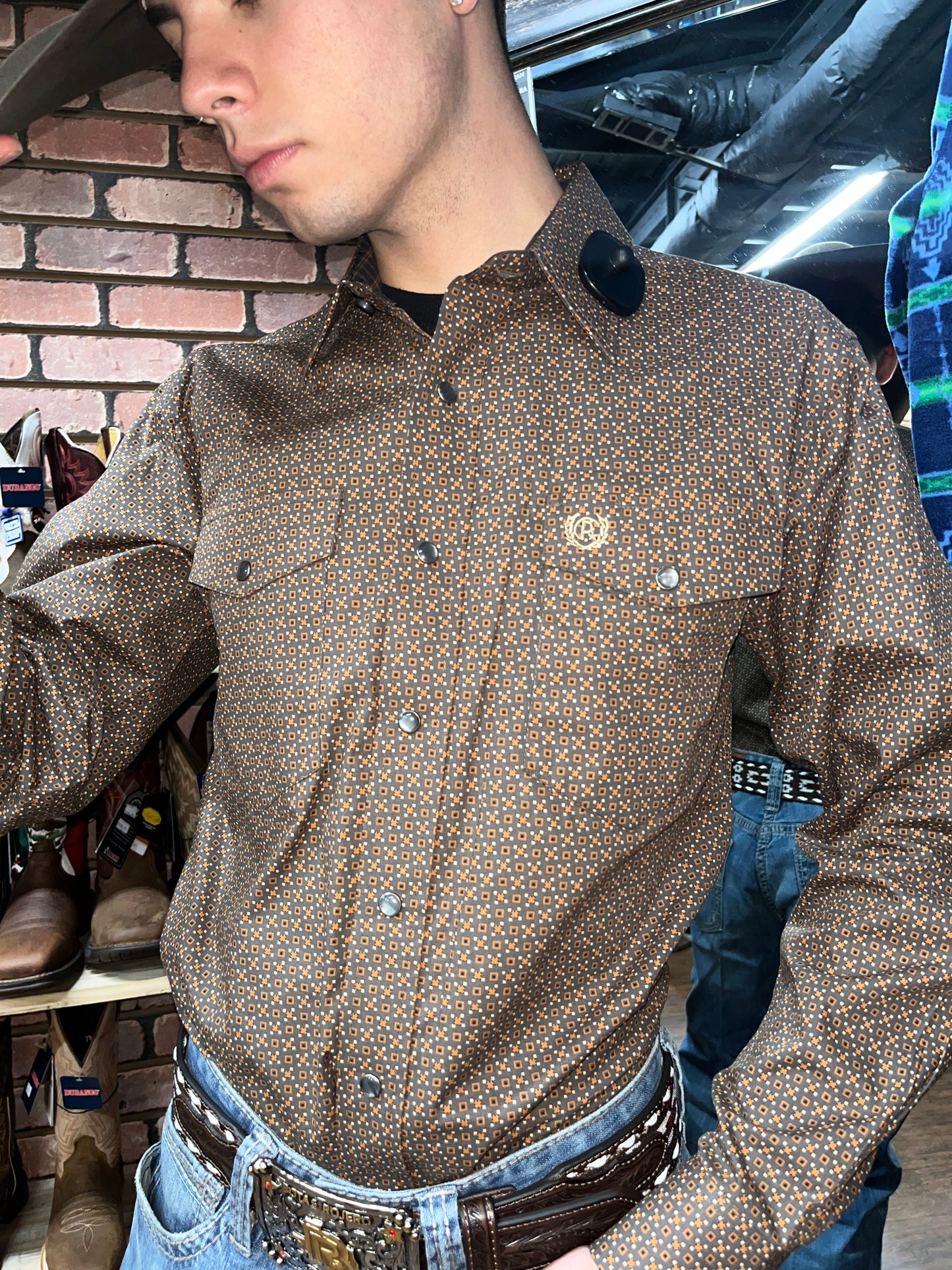 MENS PANHANDLE LONG SLEEVE SHIRT