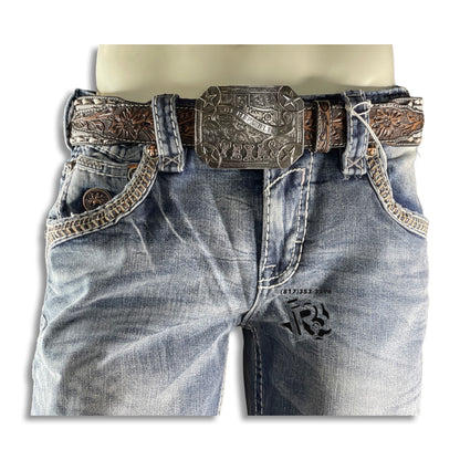 “ Alpine “ STRAIGHT | MEN'S ROCK REVIVAL JEANS RP03549J210R